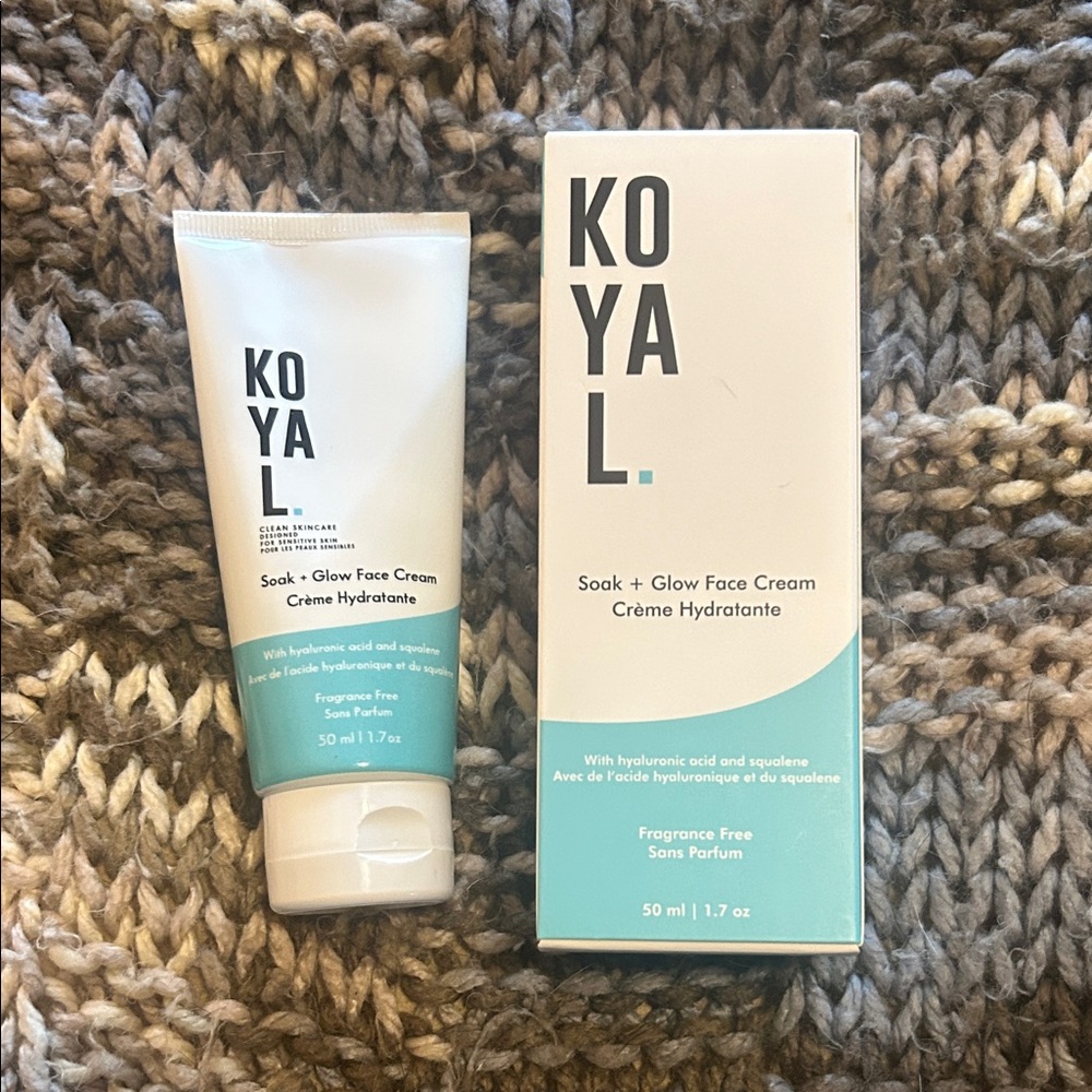 Soak + Glow Face Cream